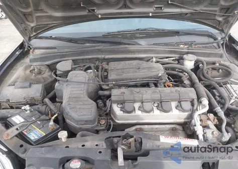 2002 Honda Civic Ex from USA, damaged, VIN 2HGES26752H529198